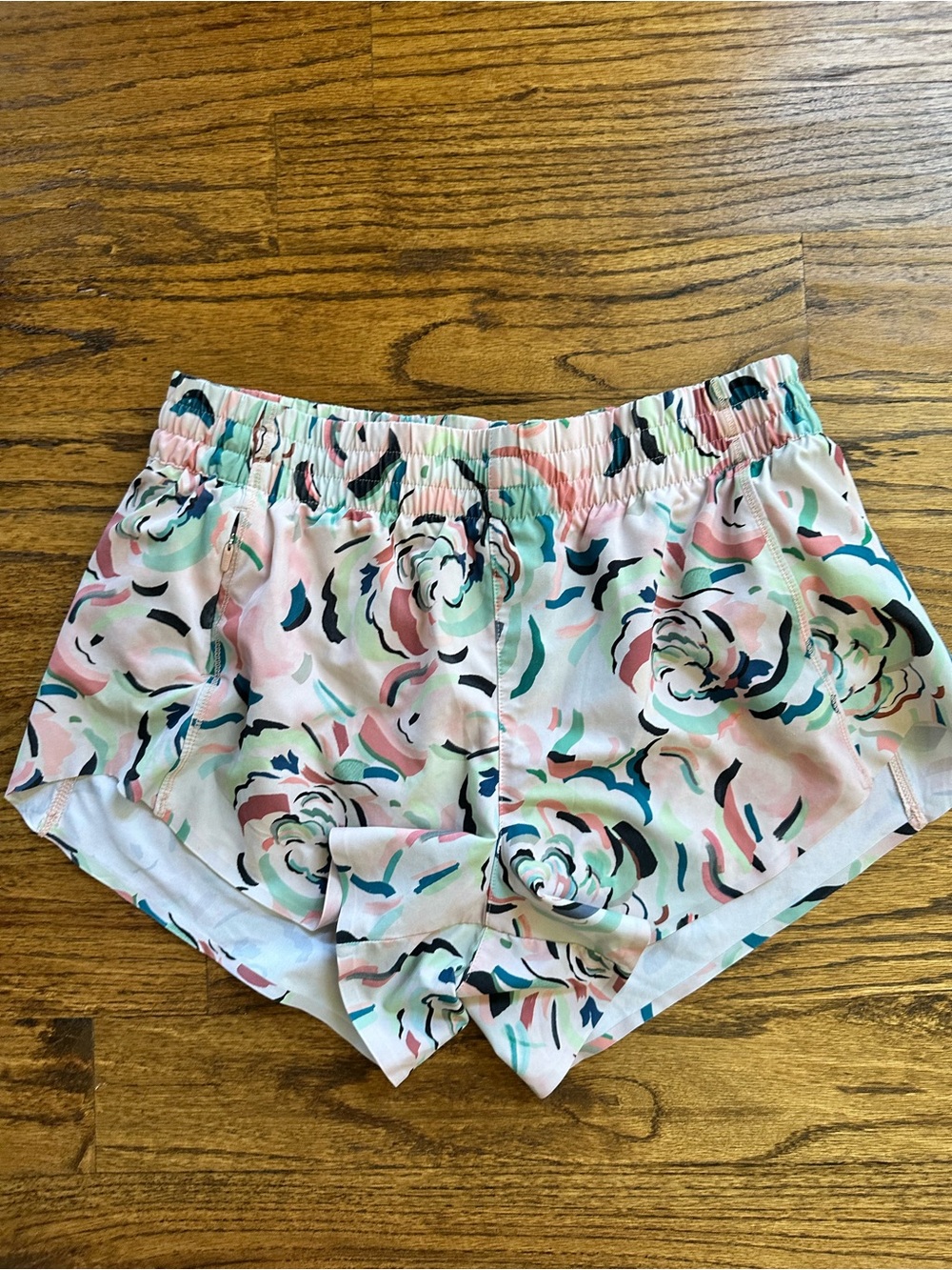 Athleta Pastel Floral Shorts